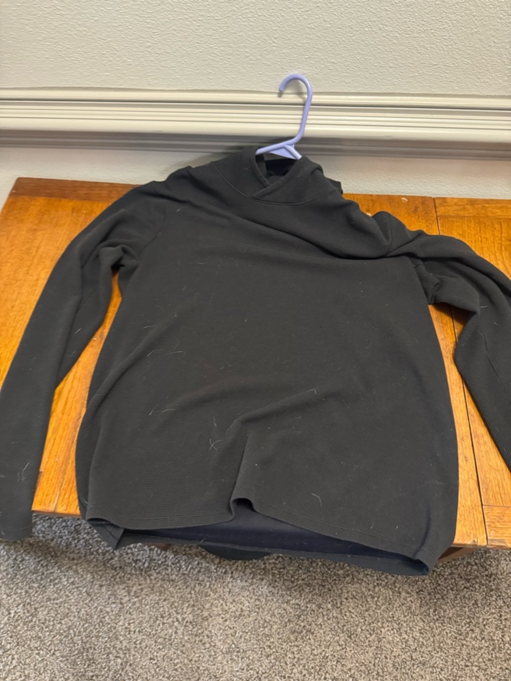 lululemon athletica Black Men's Long-Sleeve Sweater